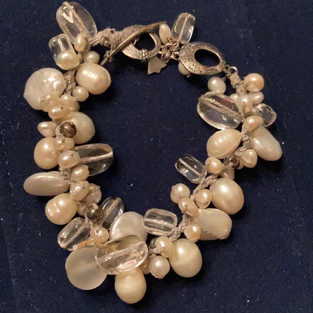 Silpada pearls bracelet